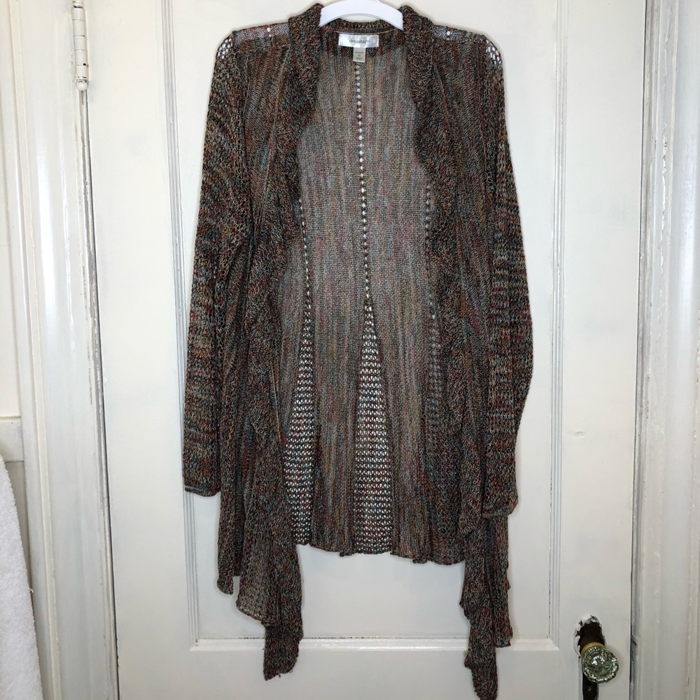 Dress Barn Open Knit Cardigan